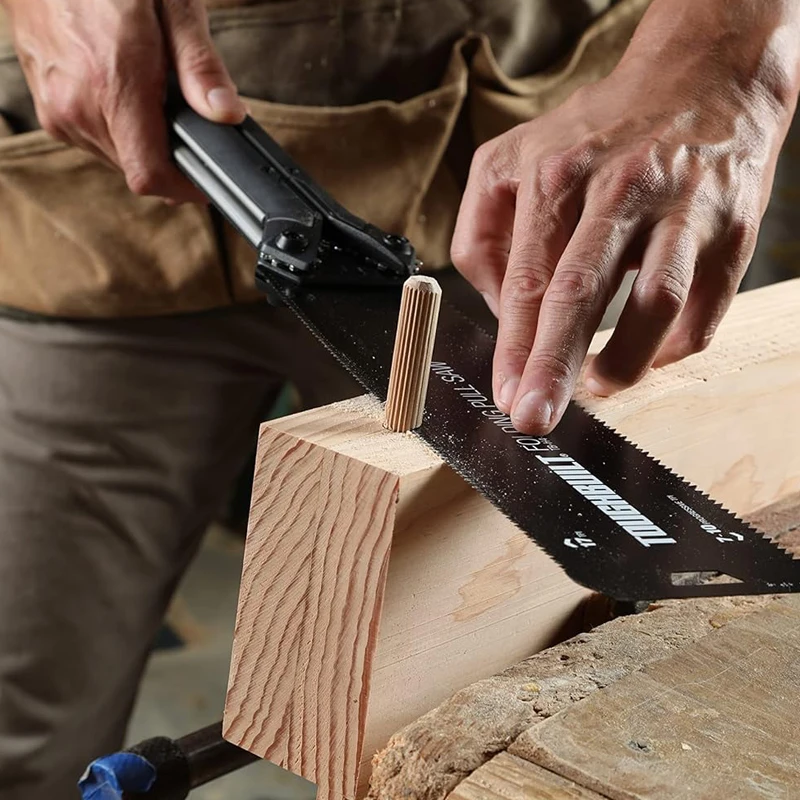 TOUGHBUILT TB-H4-21-2X Складная 10-дюймовая пила для поперечной резки 17 TPI Ультратонкие лезвия Прочный ручной инструмент (art.: 3920d11cceabc) - 3920d11cceabc