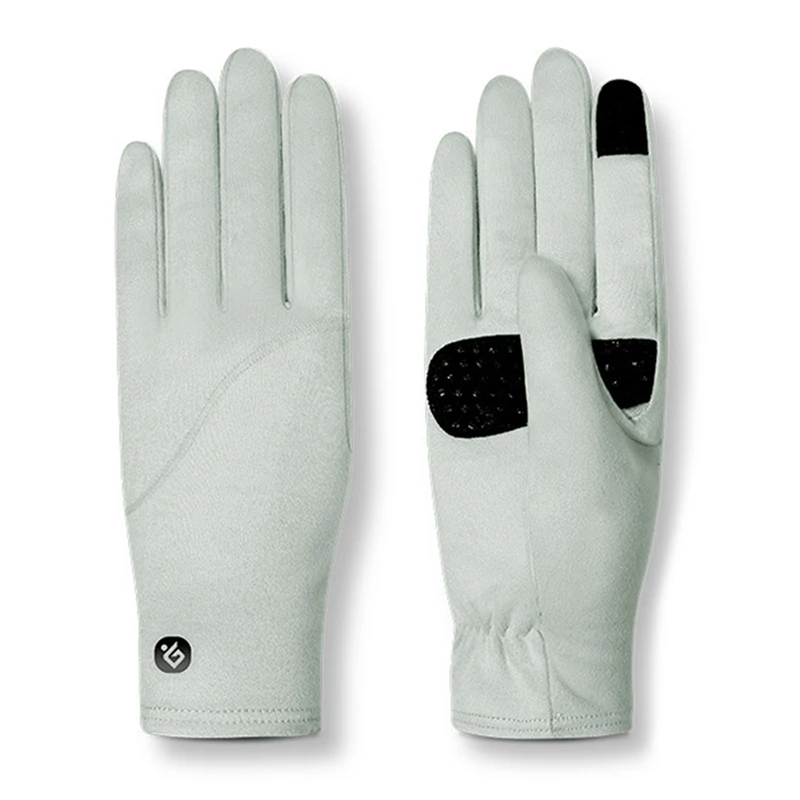 

Winter Gloves Freezer Warm Gloves Anti-Slip Waterproof Lightweight Touch Screen Gloves For Hiking Running Cycling