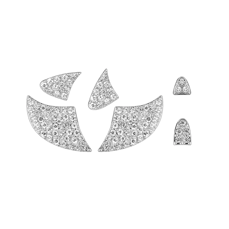 

Наклейки с эмблемой на руль автомобиля с кристаллами и бриллиантами для Toyota Auris Raize Rav4 Yaris Cross Corolla, декоративные наклейки, аксессуары