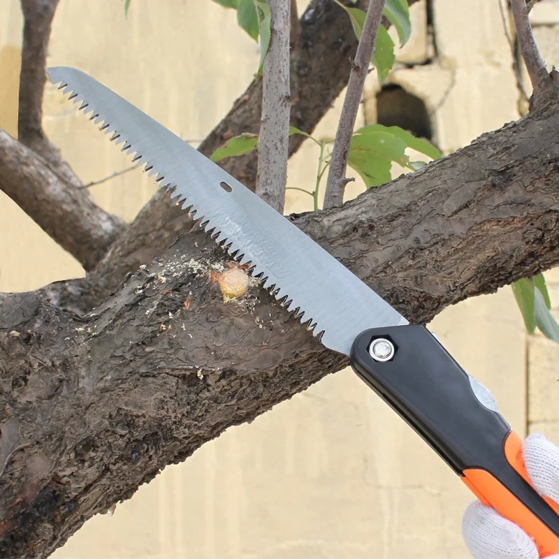 Camping Saw Foldable Portable Secateurs Gardening Pruner Tree Trimmers Garden Tool for Woodworking Folding Hand Saw