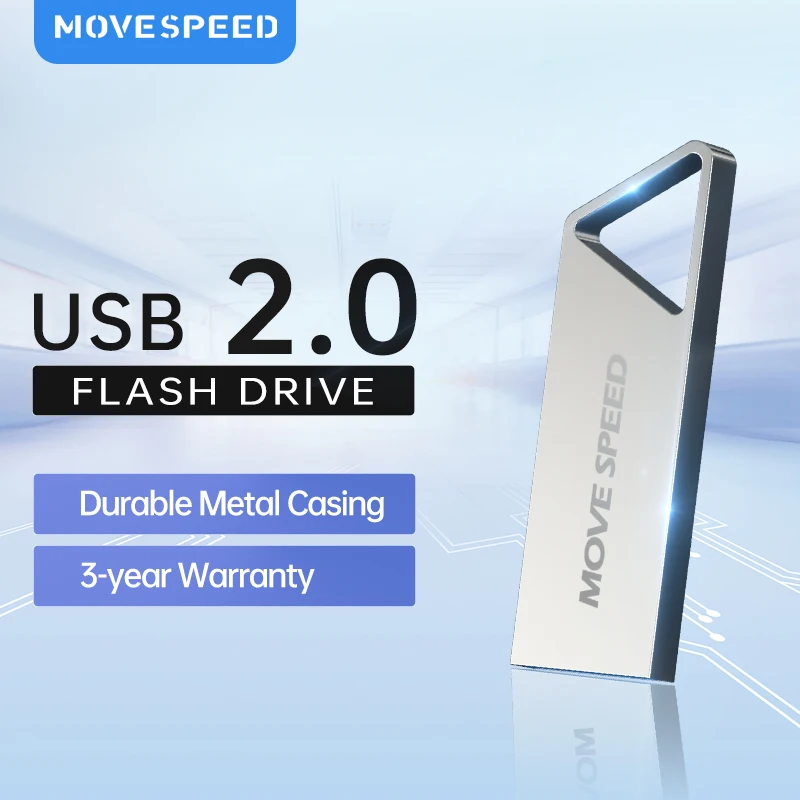 

MOVESPEED USB Flash Drive High Speed & Portable Pen Drive 64GB 32GB 16GB 8GB Pendrive Flash Disk for Android Micro PC Car TV