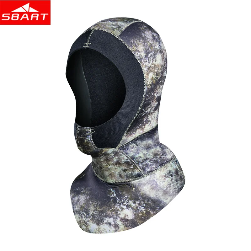 

Split TRUMPING Wetsuits Caps 3 mm NEOPRENE Women 124Winter Maintain Hot Hood com Shoulder surf Diving cap Accessories