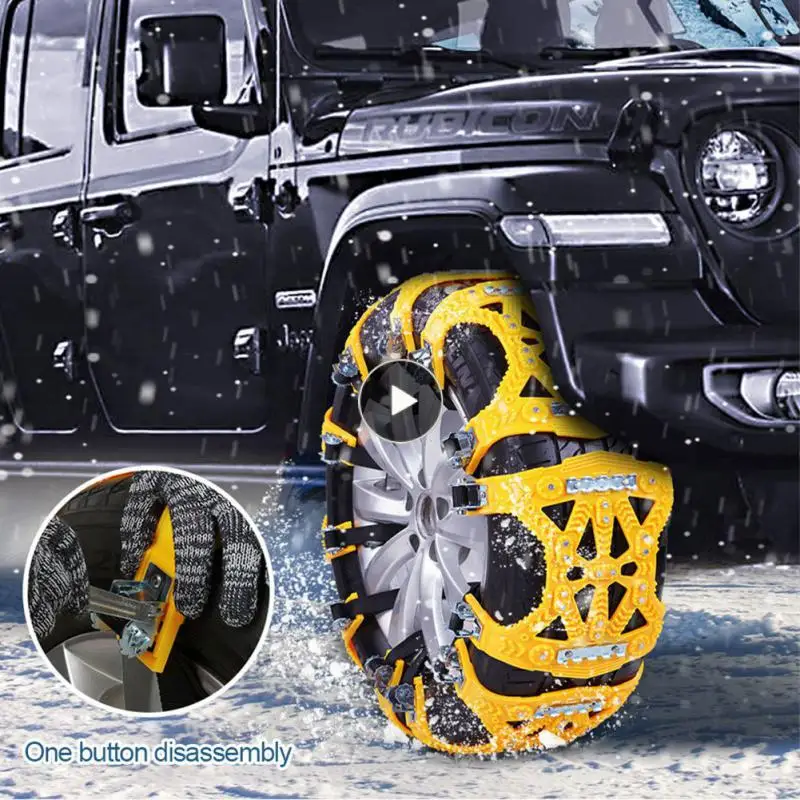 

Oxford Anti-skid Car Snow Chains Durable Safety Chains Multifunctional Car Snow Chain Car Supplies Universal Practical