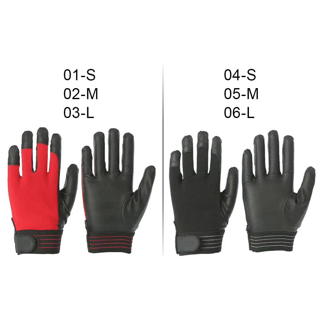 

1 Pair Work Gloves Electrical Insulating Glove Safety MittenBreathable Mittens Riding Driving Motorcycle Black