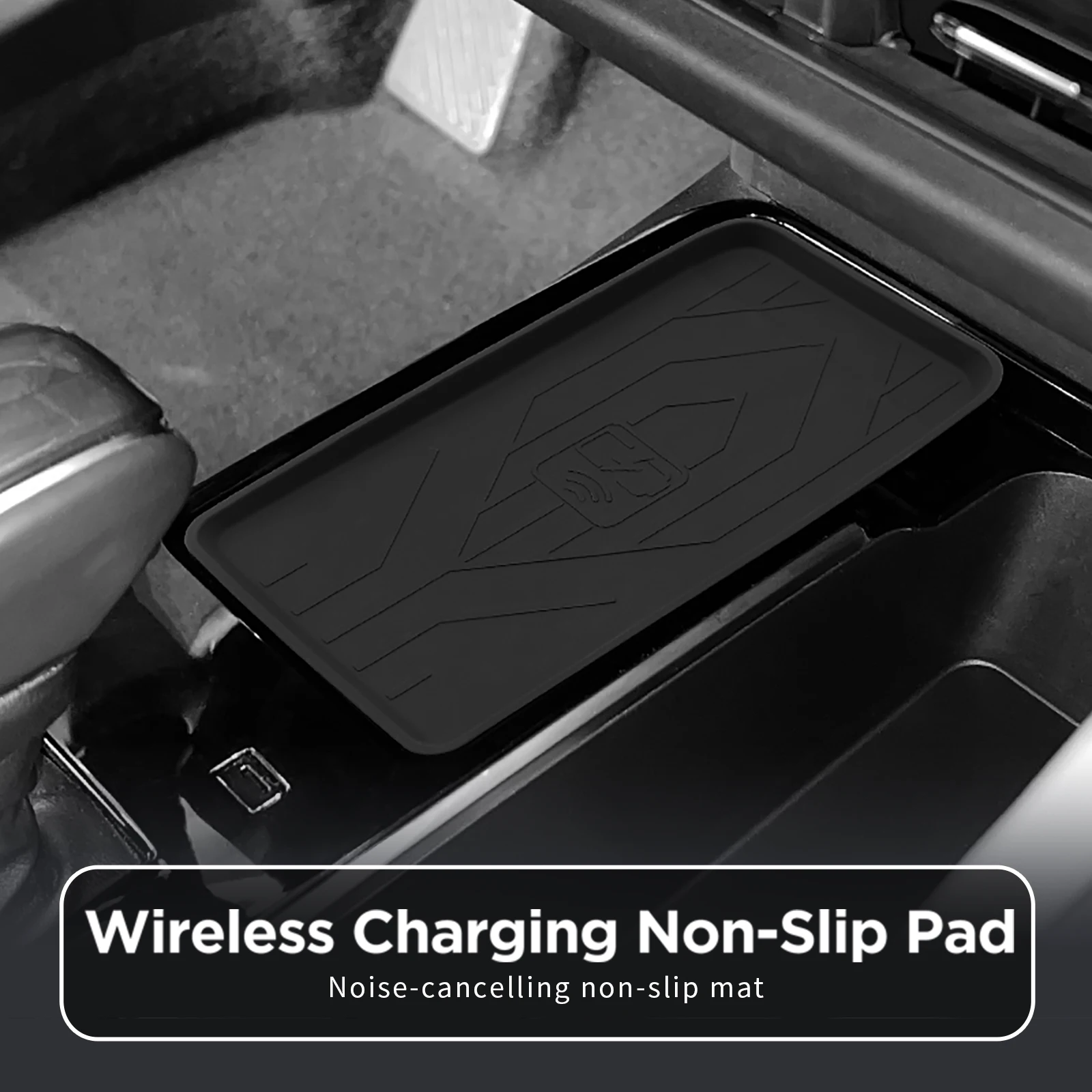 Toyota Camry 2025 Противоскользящий Автомобильный Коврик Беспроводная Зарядная Панель