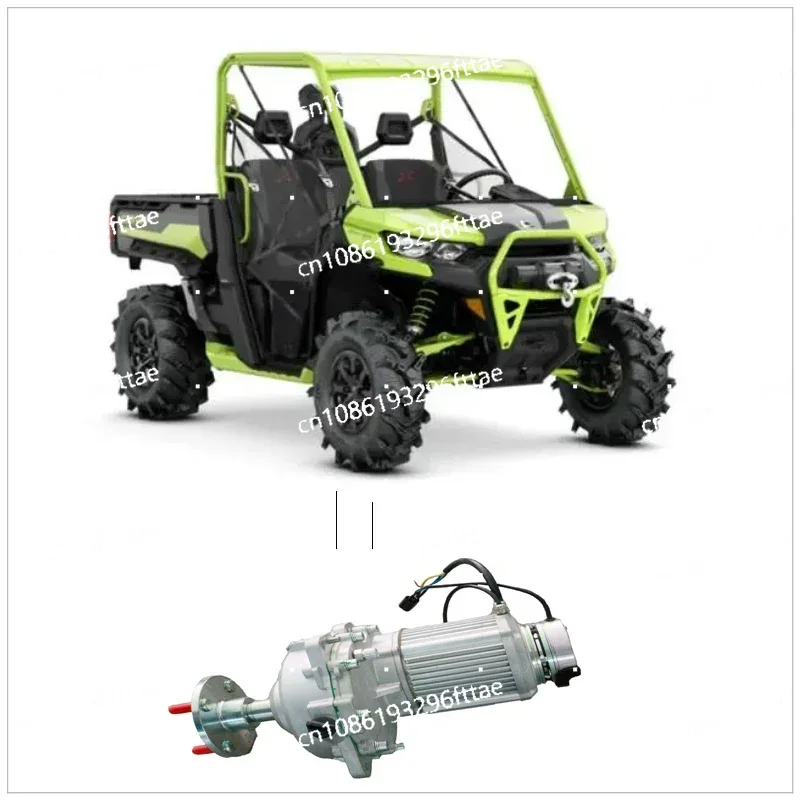 Для 48 В 72 1 кВт-50 кВт комплект двигателя автомобиля EV и контроллер 2 для вождения