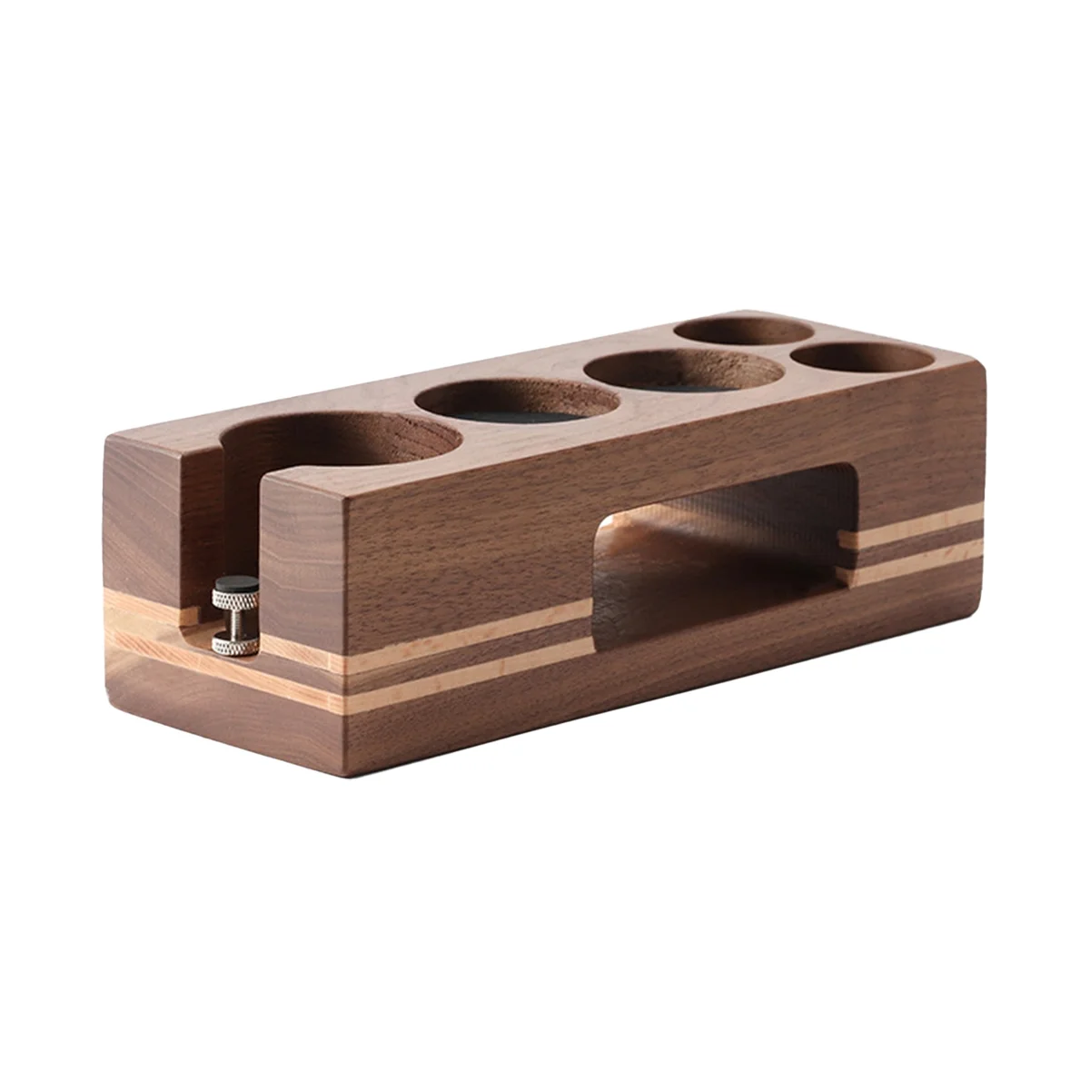 

Coffee Tamping Station Filter Holder, Support Base Rack Coffee Tamper Mat Station Distributor Mat Barista Accessories