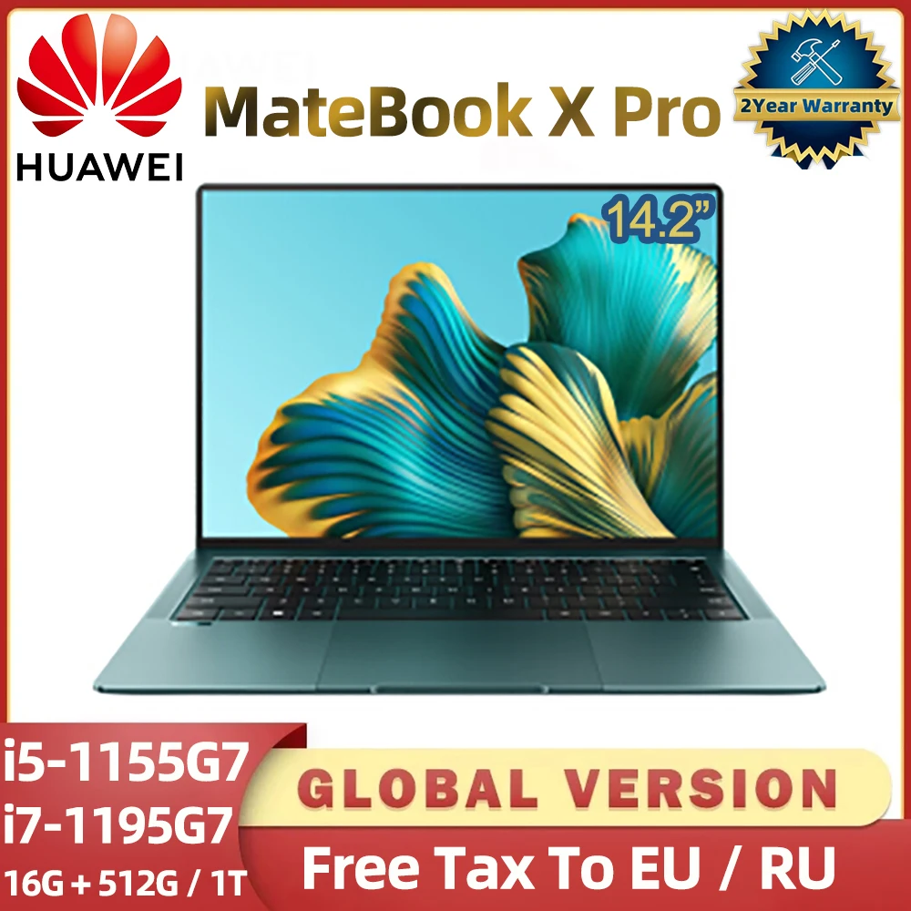 Ультратонкий ноутбук HUAWEI MateBook X Pro 2022 дюйма 16 ГБ 14 2 ГБ/ТБ 512 k |