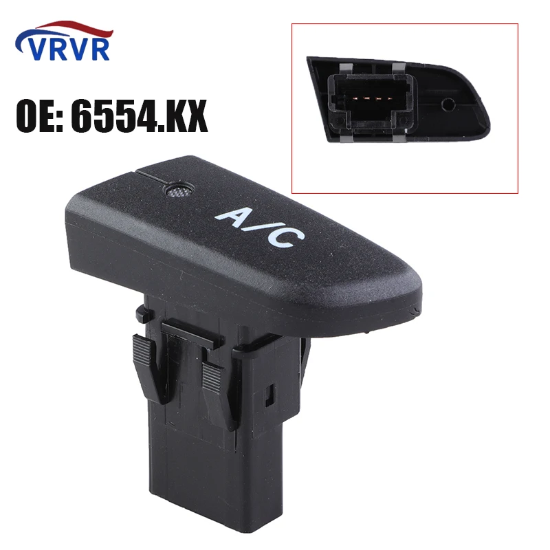 

Переключатель кондиционера VRVR AC 6554.KX 6554KX для Peugeot 107 Citroen C1 Toyota Aygo