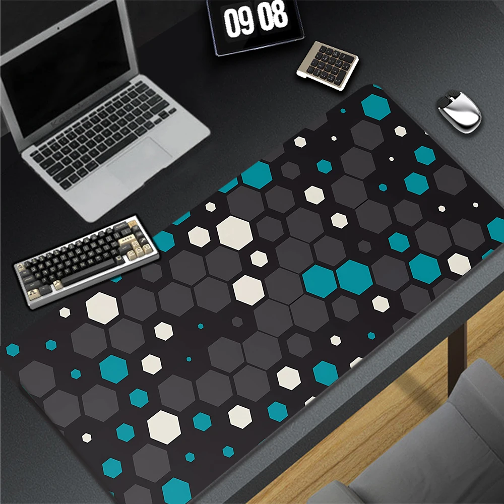 

Geometric Mouse Pad Large Gaming Mousepad XL 900x400mm Keyboard Pads Mouse Mat Laptop Gamer Deskmat Office Computer Table Carpet