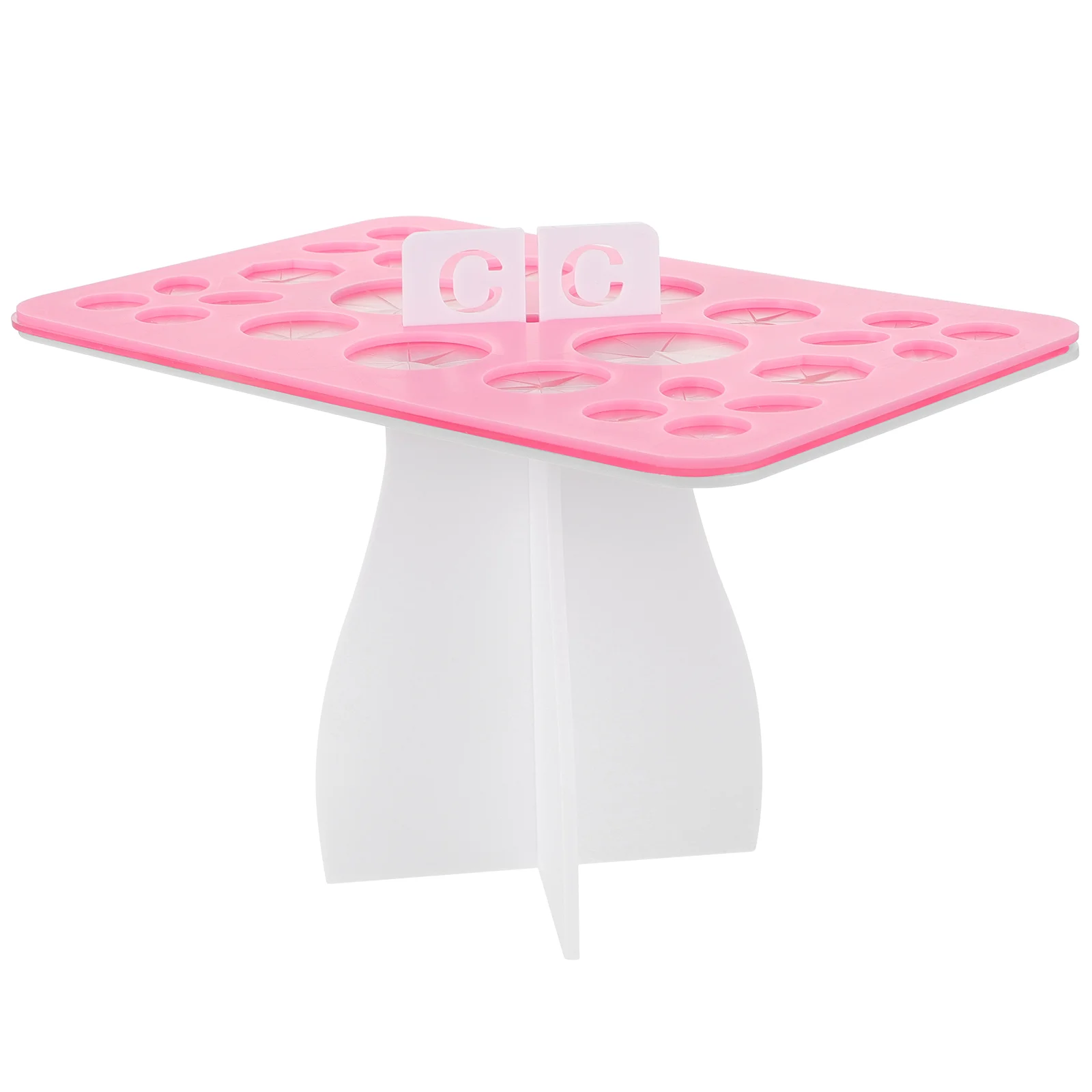 

Brush Makeup Stand Rack Drying Holder Display Dryer Organizer Brushes Beauty Acrylic Shelf Tray Tree Nail Pen Lover Gift Support