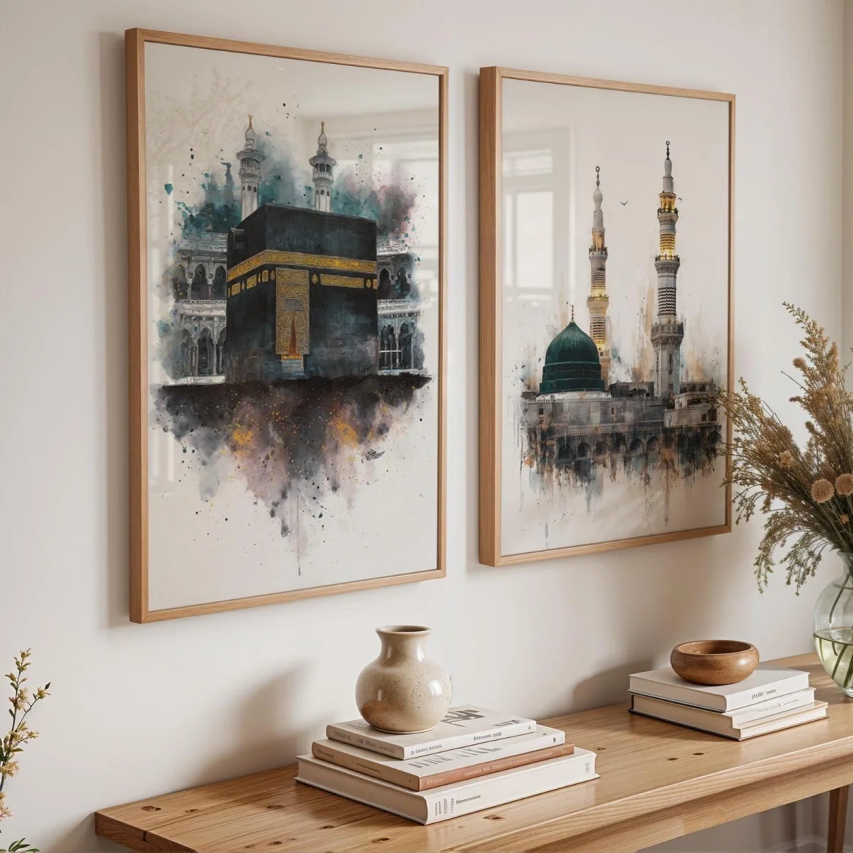 

Набор постеров "Мечеть Пророка", исламский принт на холсте