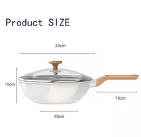 2022 latest multifunction kitchenware aluminium cookware wooden handle nonsitick cookware