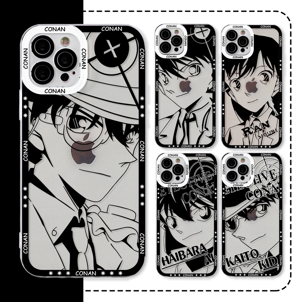 Detective Conan Jimmy Kudo Phone Case for Xiaomi Redmi 14C 13C 12C 10C 9C A3 Note 13 12 11 10 9 Pro Plus 4G 5G Soft Cover
