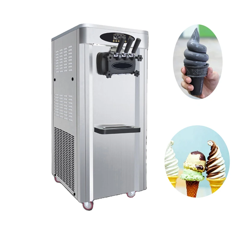 

PBOBP твердая машина для мороженого 16-24 л/ч Коммерческая одноаромная столешница сортировочная партия морозильная машина для приготовления геля торговый автомат