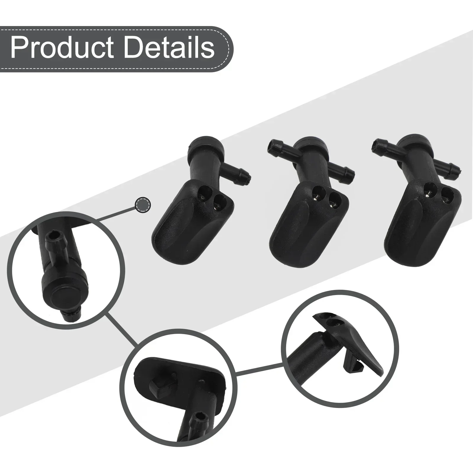 Для Saab 9-3 сменная насадка омывателя комплект дворников ветрового стекла 3 шт.