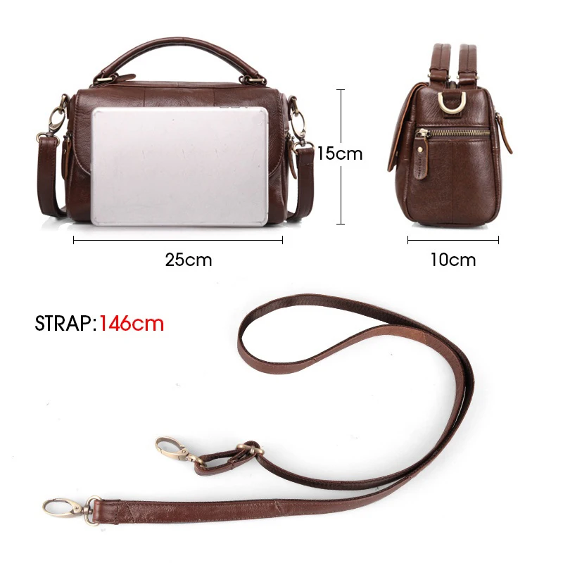 Cobbler Legend женская сумка из натуральной коровьей кожи Ретро через плечо винтажный