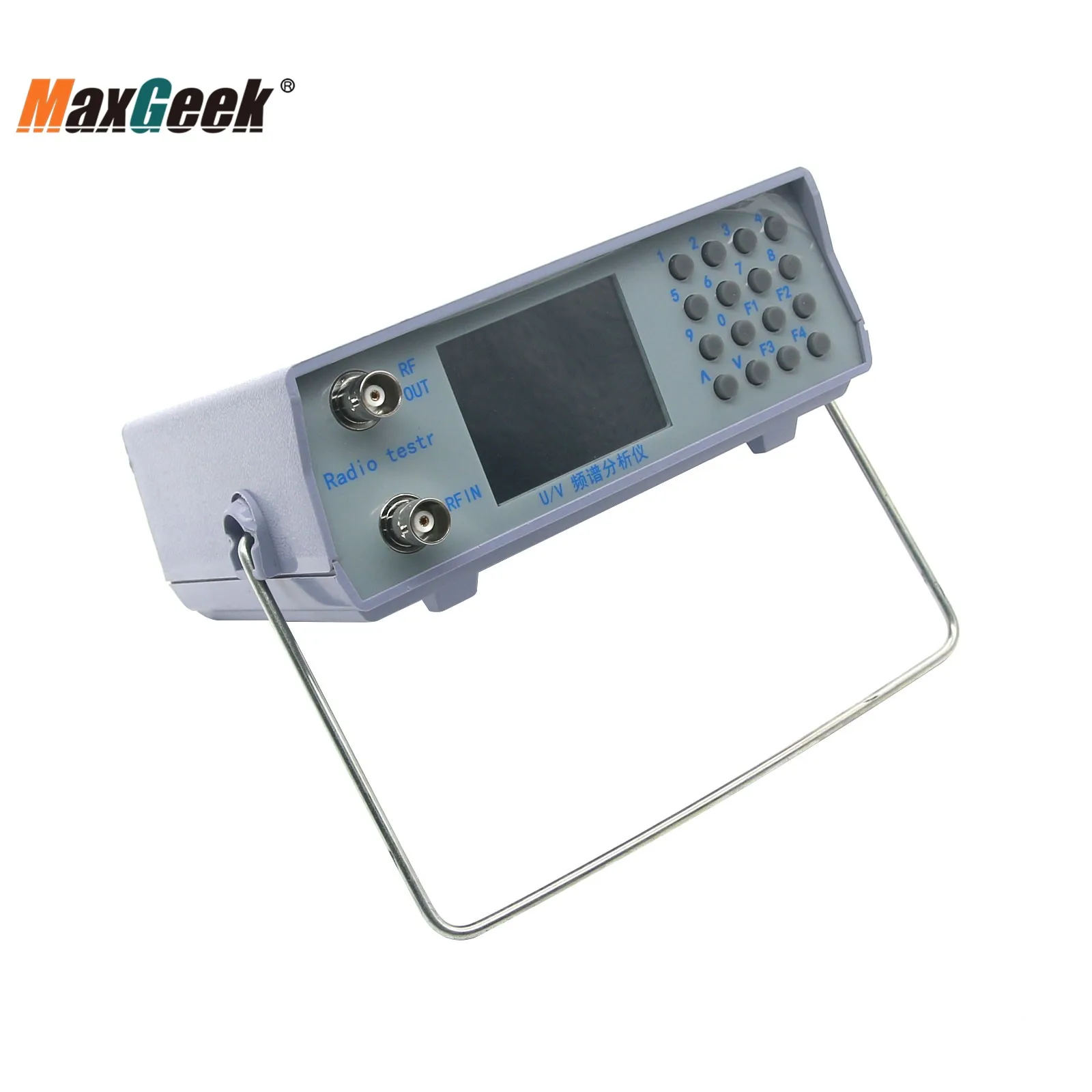 

Maxgeek U/V UHF VHF Spectrum Analyzer Dual Band with Tracking Source 136-173MHz & 400-470MHz