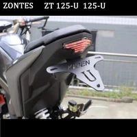 license plate mount bracket adjusted number plate holder registration motorcycle plate holder for zontes zt125 u u 125