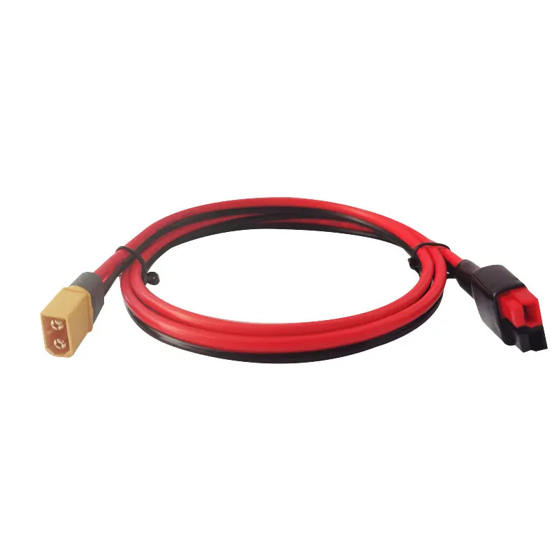 Фото Кабель-переходник 12AWG XT60 «папа» на штекер Anderson на 45 А / XT60H-M на Anderson Кабель-адаптер солнечного шнура питания 1 м Кабель питания из луженой меди №3