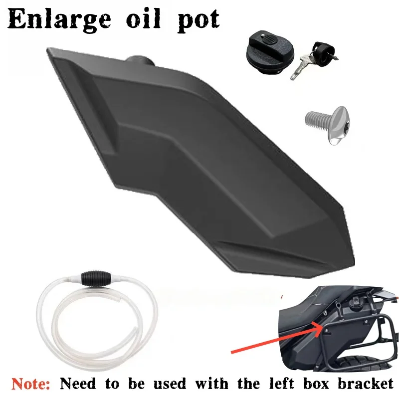 

Для мотоцикла Zontes 703F увеличенный топливный бак 6L левый бак небольшой подвесной ящик ZT703-F оригинальные аксессуары