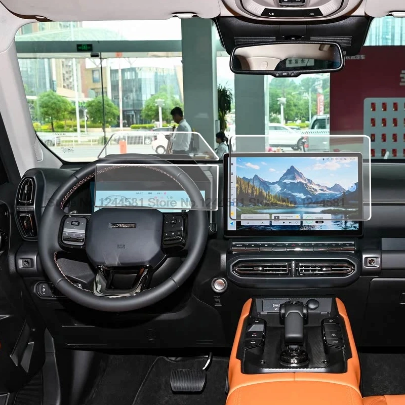 

Закаленное стекло для HAVAL H7 2025 2026, автомобильная GPS-навигация, радио, защитная пленка для приборной панели, аксессуары H7