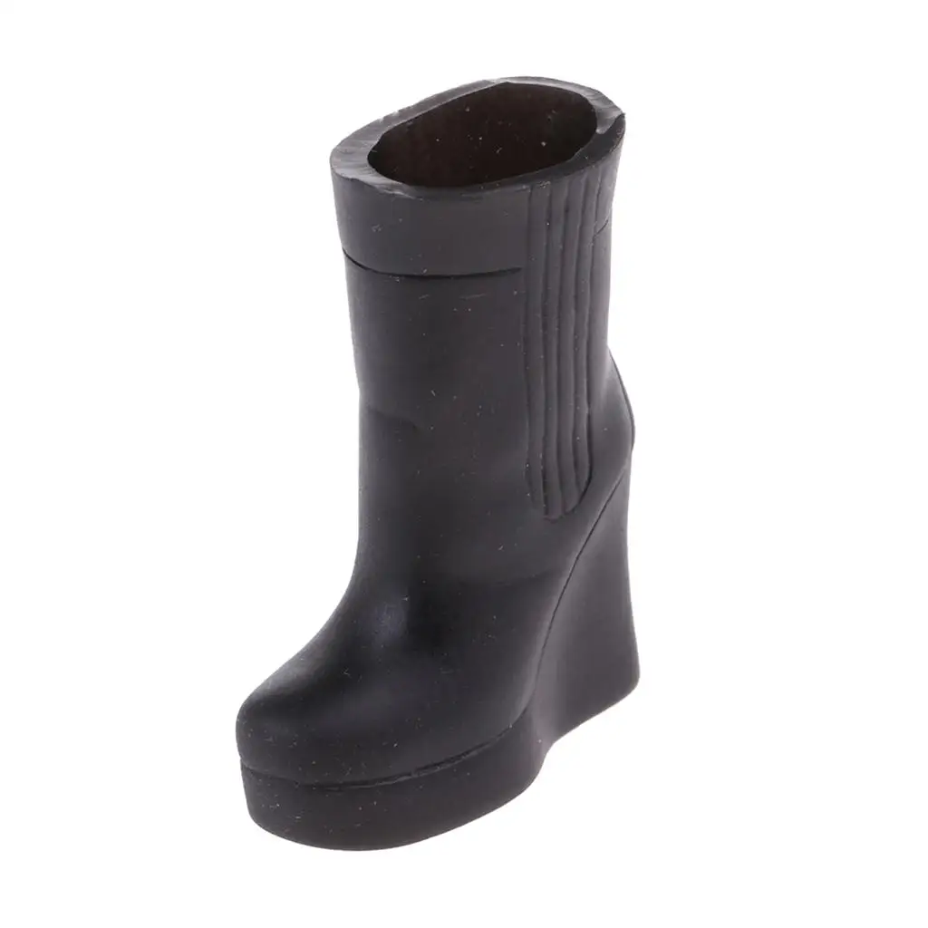 Doll Boots Slipsole Shoes Outfit Accessory /6 Girls Black