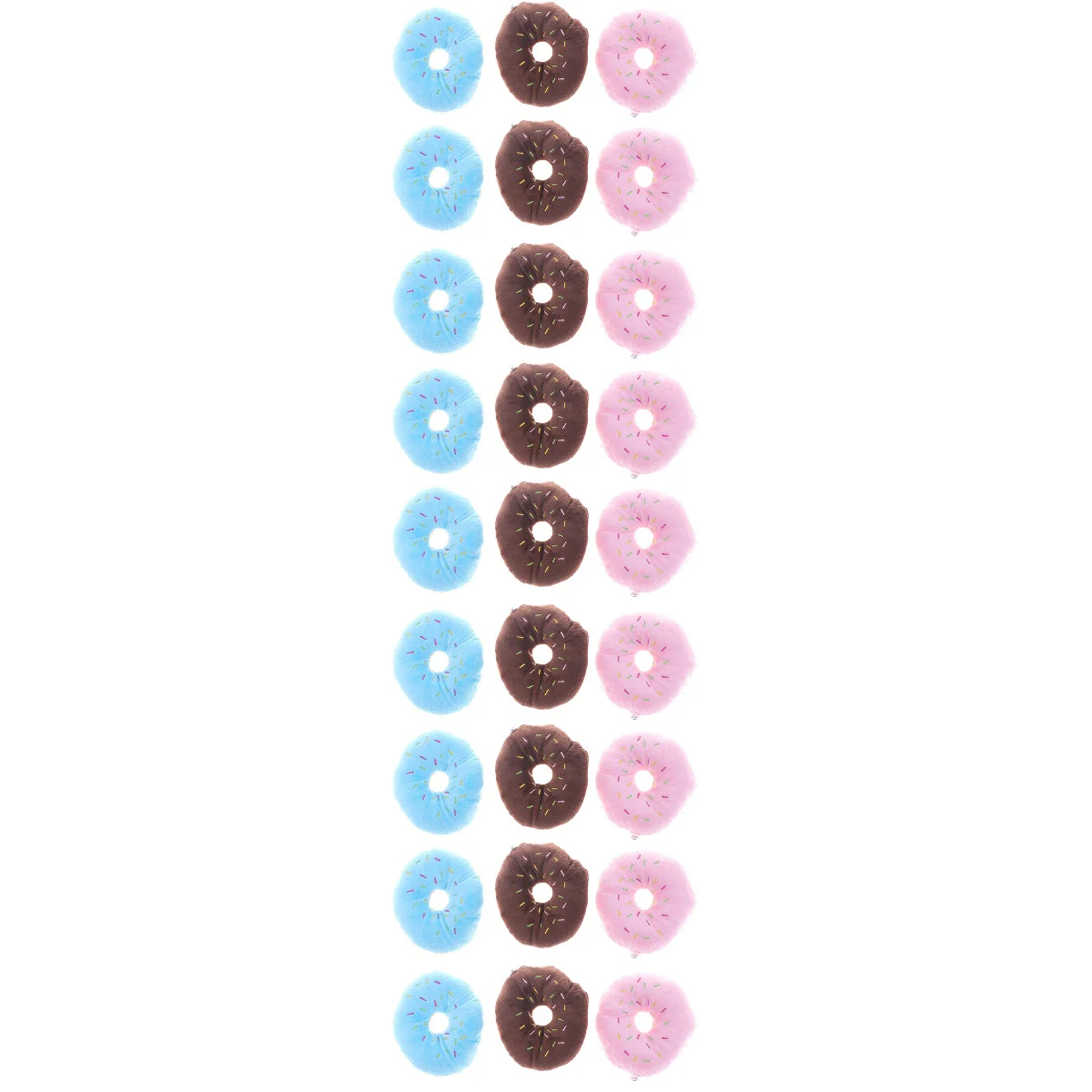 

Donut Chew Plush Stuffed Donuts Pet Small Mini Sprinkles Dog Training