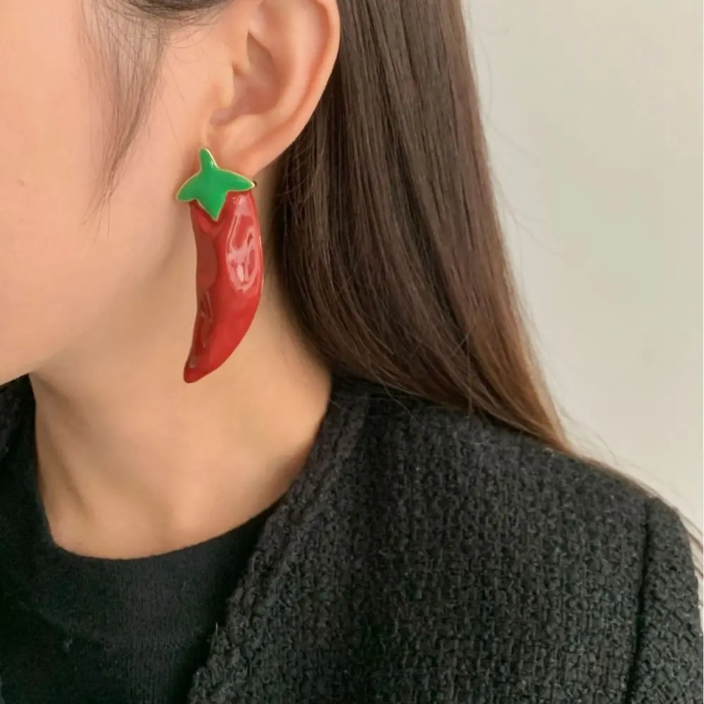 Ожерелье в стиле ретро ювелирные изделия с красным перцем регулируемое кольцо на