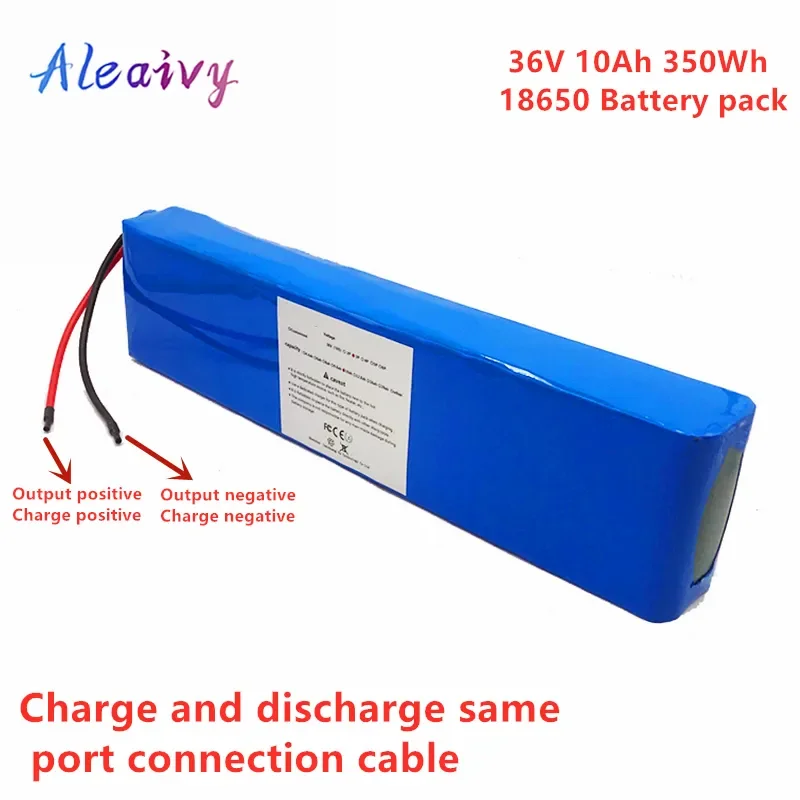 

36V Battery 10S3P 10Ah 42V 18650 lithium ion battery pack For ebike electric car bicycle motor scooter with 20A BMS 350W 500W