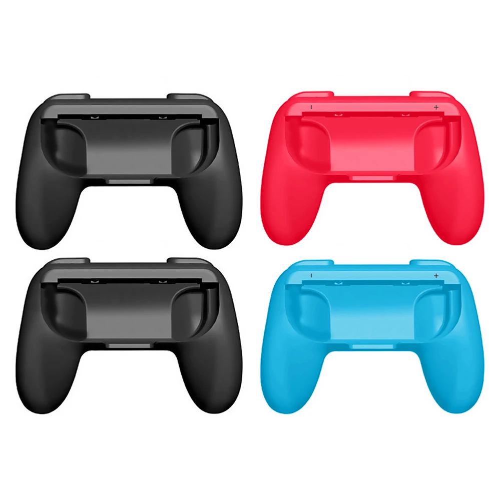 

1 Pair ABS Left Right Gamepad Grips for Nintendo Switch Joy-Con Controller Anti-scratch Handle Grips