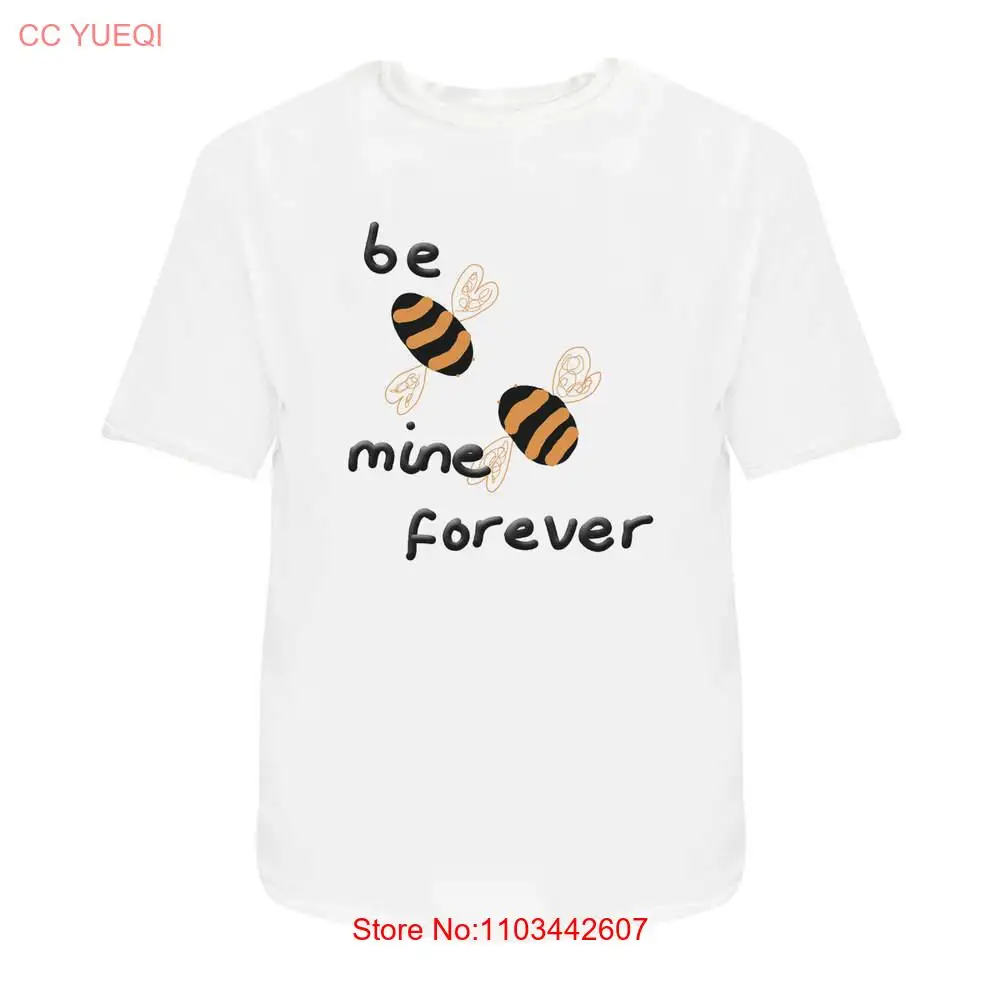 Мужские/женские хлопковые футболки Be Mine Forever' (TA045150)