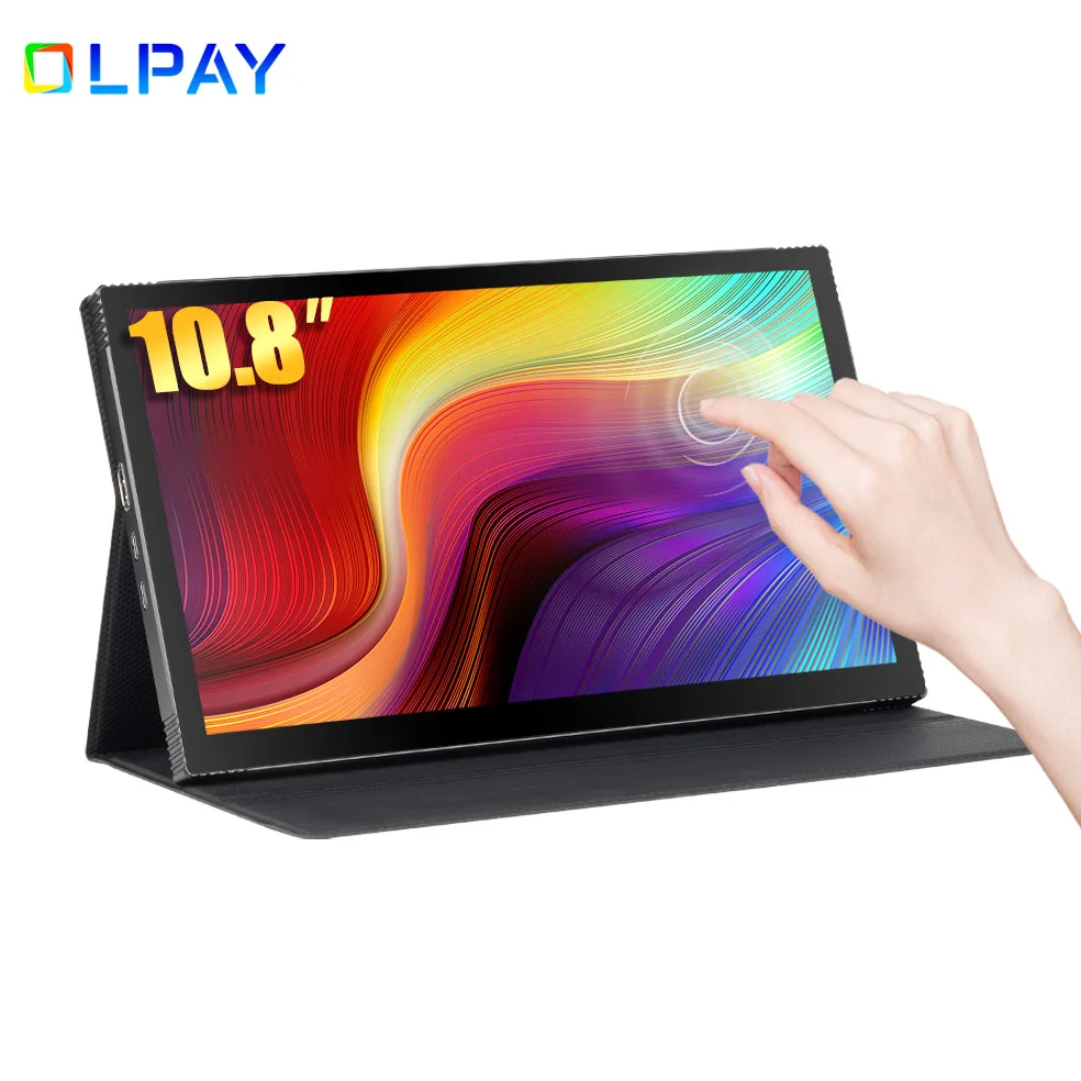 

10.8inch 1080P Touch Portable Monitor FHD IPS Screen Gamming Monitor Type C HDMI Laptop Display For MAC PC Switch PS5 PS4 Xbox