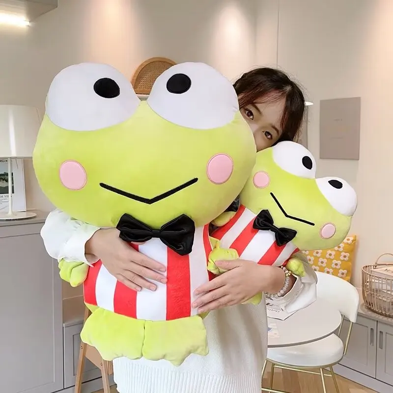 Sanrio плюшевая аниме Kero Keroppi подушка Мягкая Подушка Декор для комнаты подарки