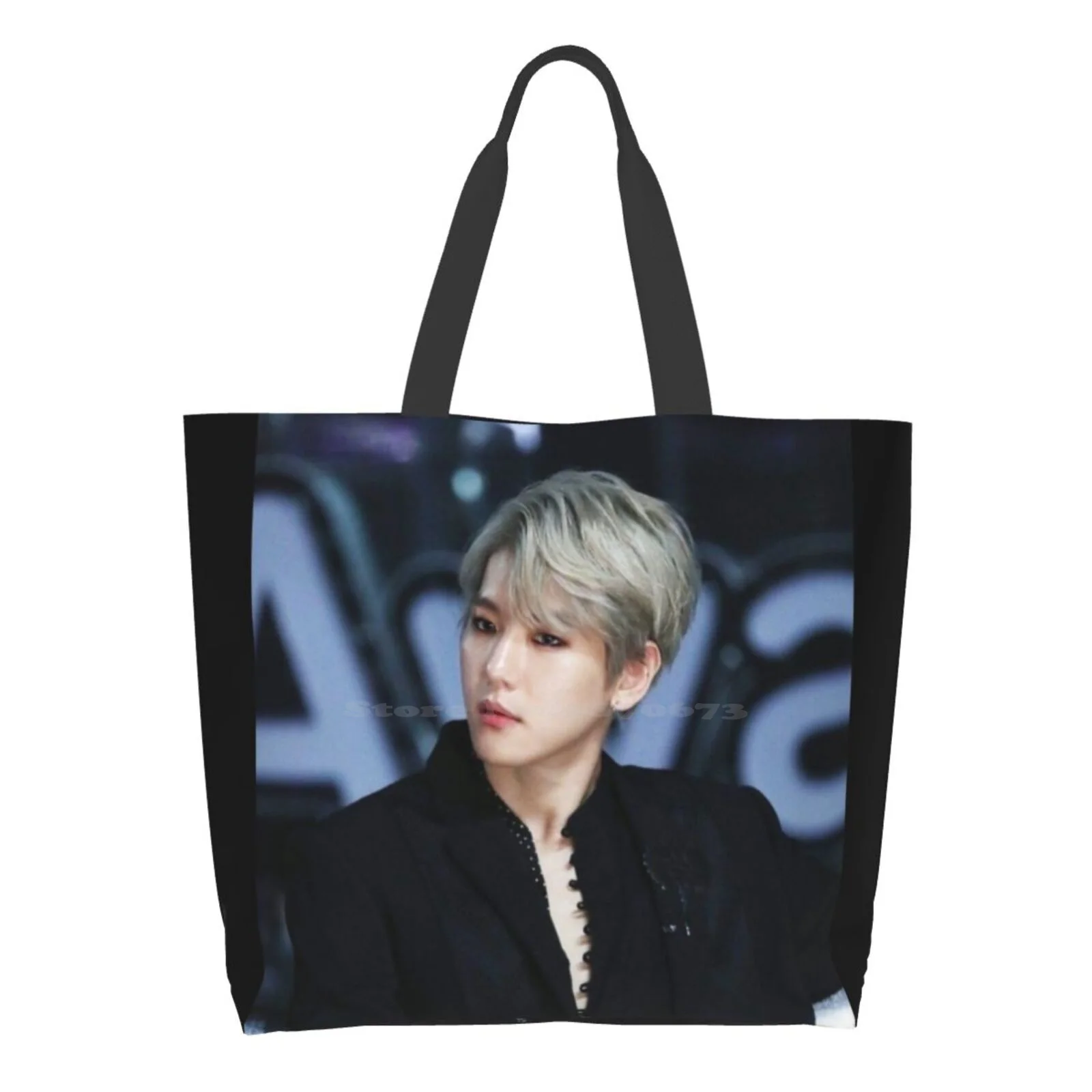 

Женская сумка-тоут Baekhyun, сумки через плечо для путешествий, женская сумка, Baekhyun Byun Baekhyun, радость, конфеты Un