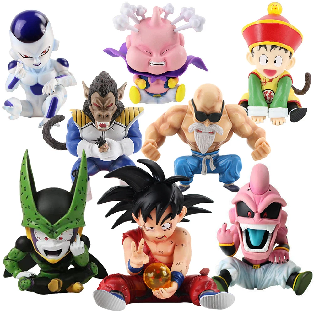 

Anime Dragon Ball Z DBZ Figure Son Kawaii Goku Figures Monkey King Action Figures Model Ornaments Collection Cartoon Toys Gifts
