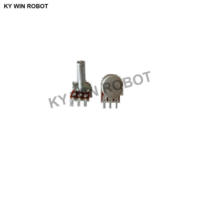 

2pcs/lots imported U.S.A. 16 type single link B20K with center point potentiometer round handle length 20MM