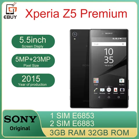 Смартфон SONY Xperia Z5 Premium, 3/32ГБ, global, Б/у