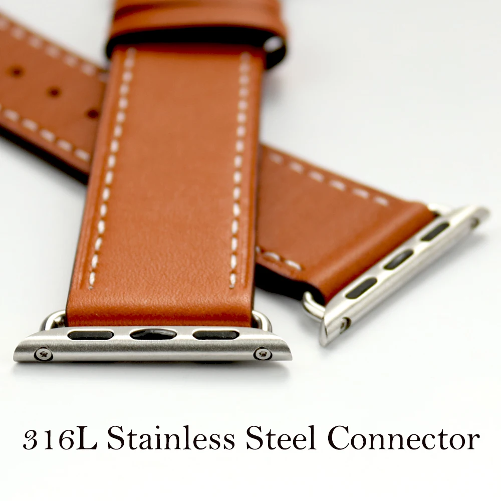 Strap for Apple Watch Ultra Band 8 7 6 5 4 3 2 1 SE Genuine Leather Bracelet Apple Watch Strap 49 45 41 44 40 42 38mm for iWatch