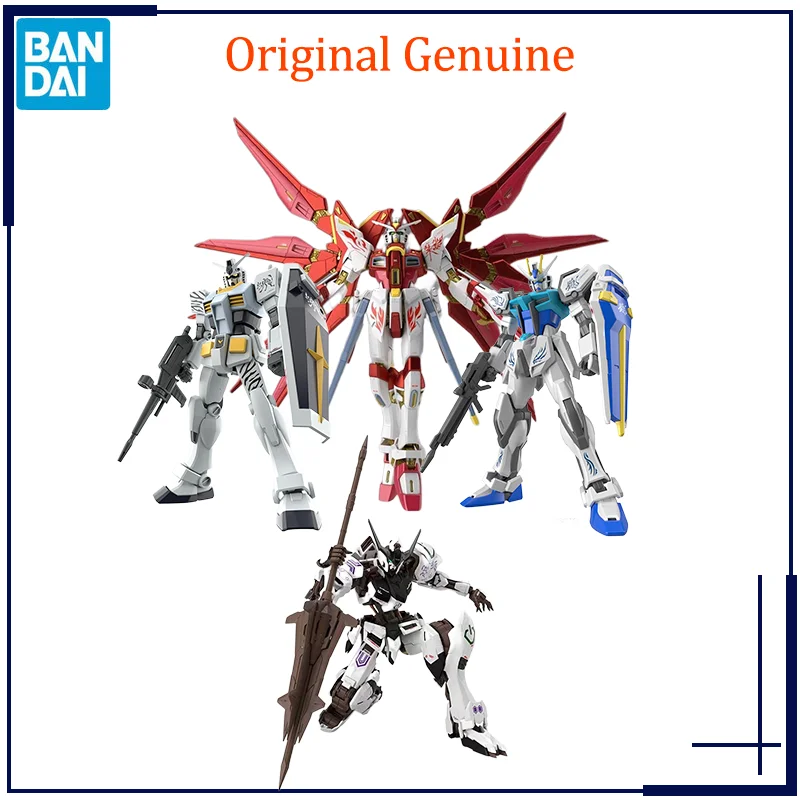 Оригинальная Подлинная китайская лимитирующая четыре символа, модели Аниме GUNDAM Bandai, игрушки, экшн-фигурки, подарки, коллекционные