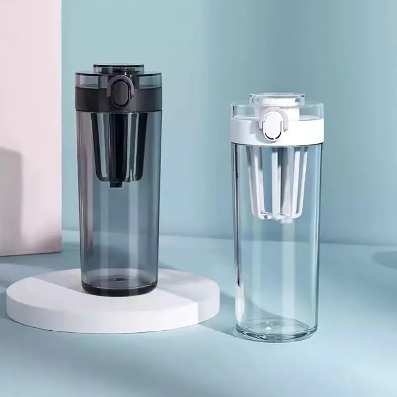 

Портативная герметичная чашка для воды Xiaomi Tritan, шейкер для путешествий и занятий спортом на открытом воздухе, пластиковая бутылка из тритан...