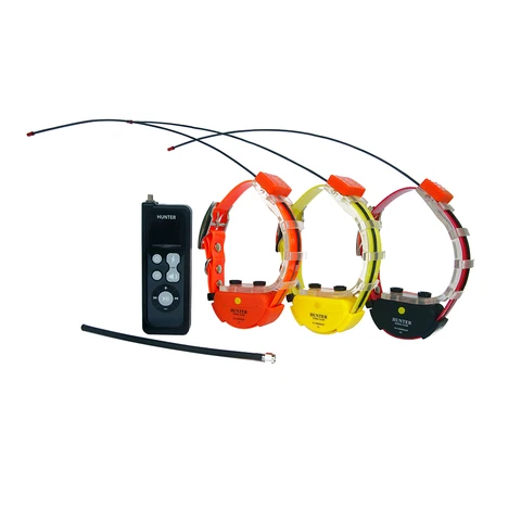 Водонепроницаемый ошейник для 3 собак с gps-трекером для охоты без sim-карты