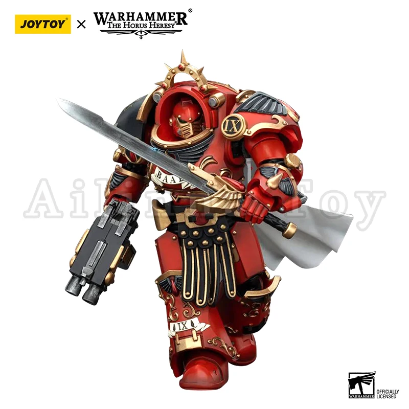 [PRE-ORDER] JOYTOY 1/18 Фигурка Horus Heresy Blood Angels Angel's Tears Squad Legion Praetor in Tartaros Terminator Arm