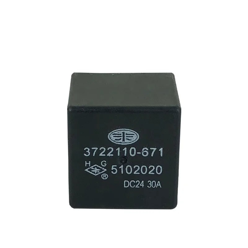 Подходит для FAW Jiefang J6p JH6 TianV Power Box Four Claw Relay 372210-671 Original Factory Longvh Hanv