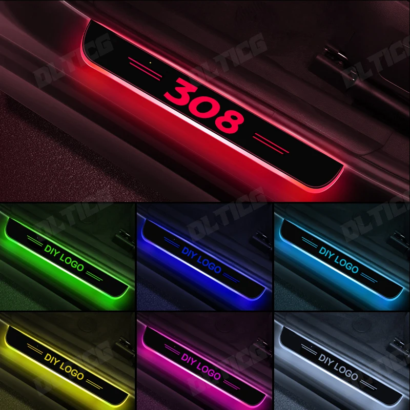 

Led Car Ambient Lights For Peugeot Series 206 208 307 308 3008 207 508 2008 5008 407 106 107 306 Boxer Partner Auto Accessories