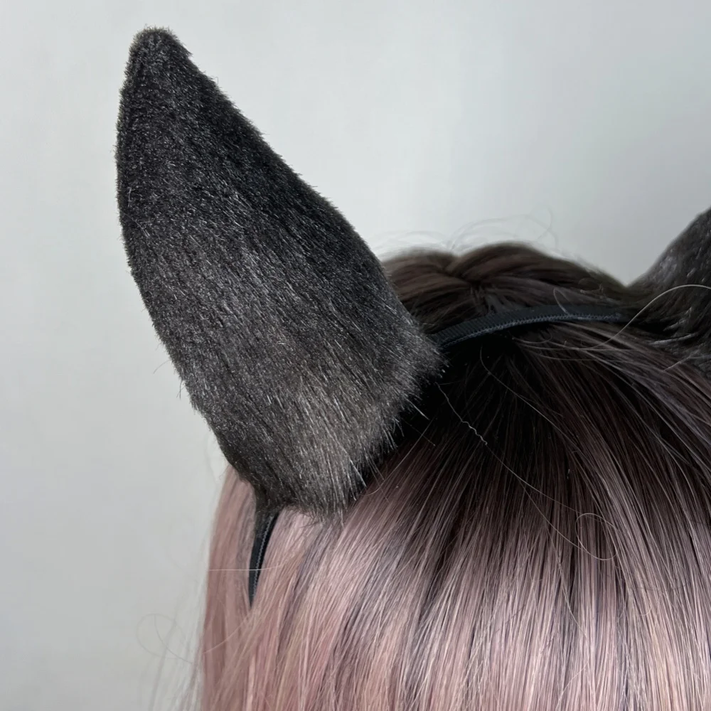 MMGG Pretty Derby струящиеся синие косплей уши зверя для аниме игры костюм на Хэллоуин