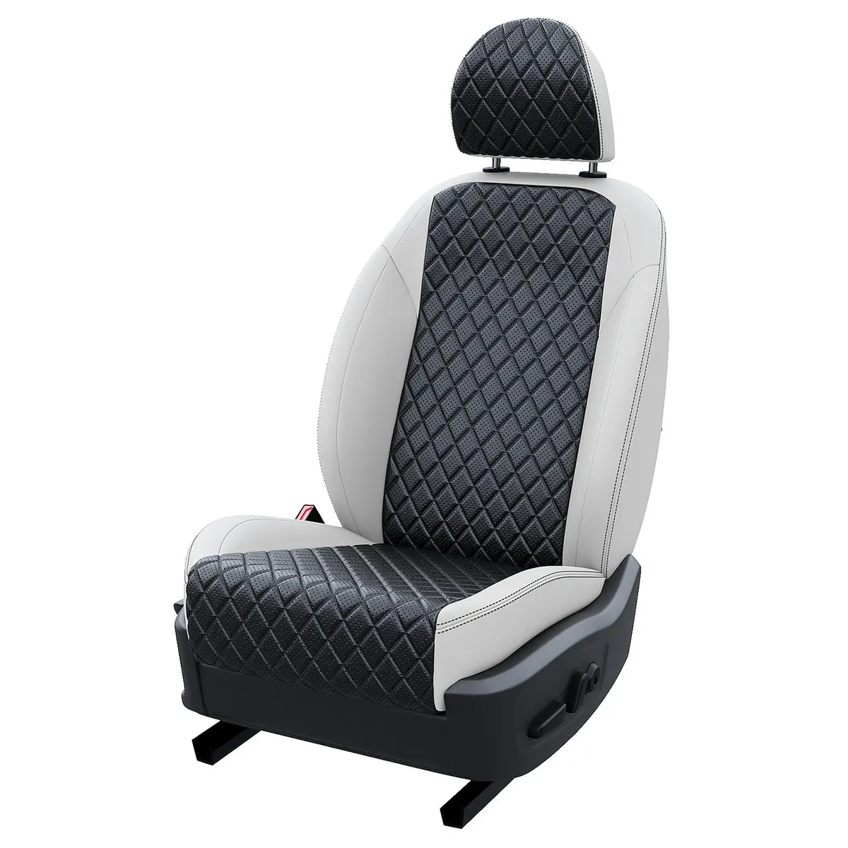 Чехлы на Датсун МиДо 2015-2020 Экокожа с ромбом