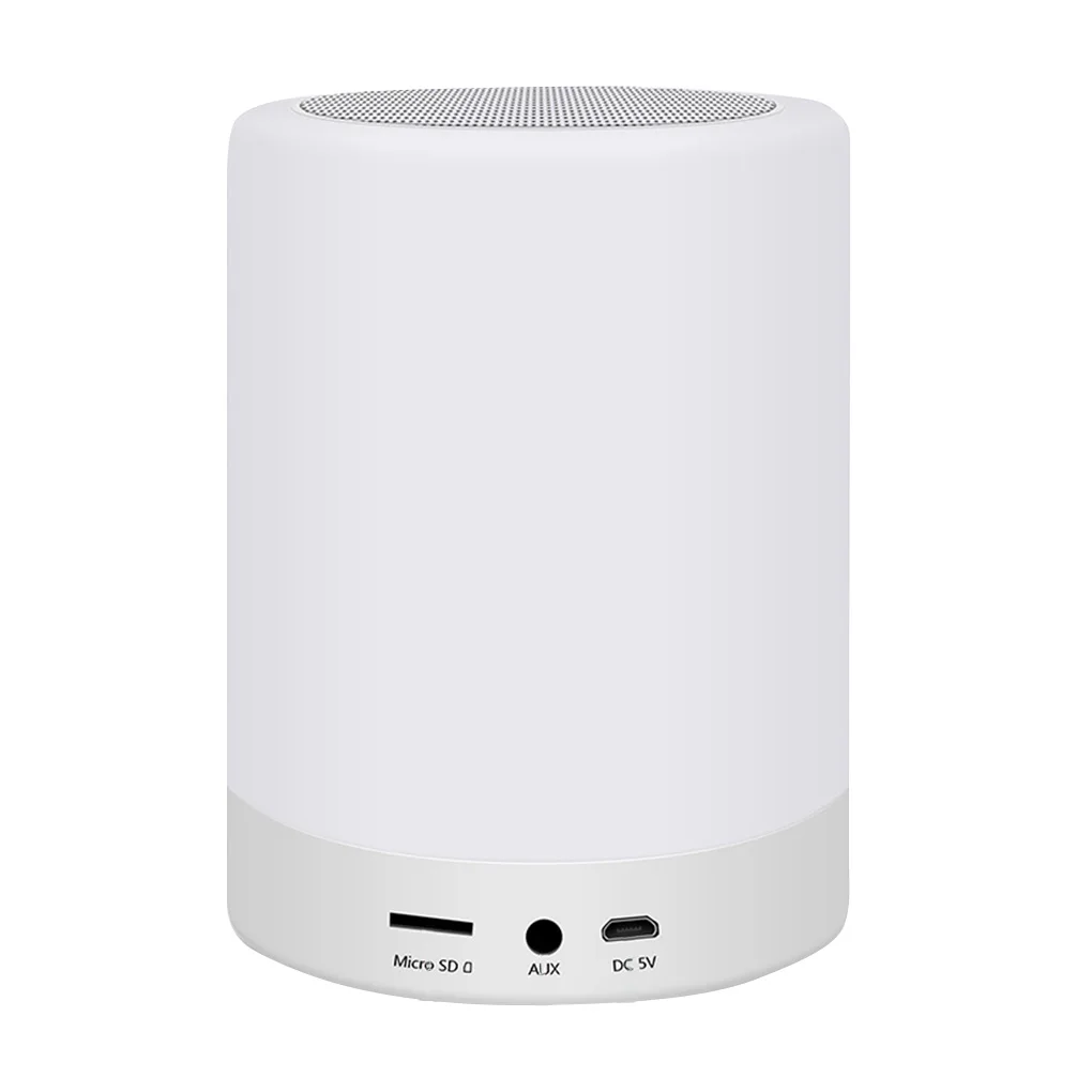 Мини-динамик светильник светодиодным дисплеем цветной ночсветильник лампа