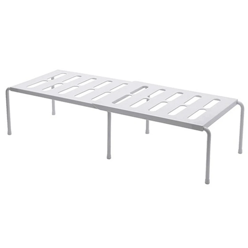 

3x кухонная расширяемая стойка-органайзер для полки, стеллажи для ванной комнаты, под раковину, кладовую, настольный органайзер для хранения...