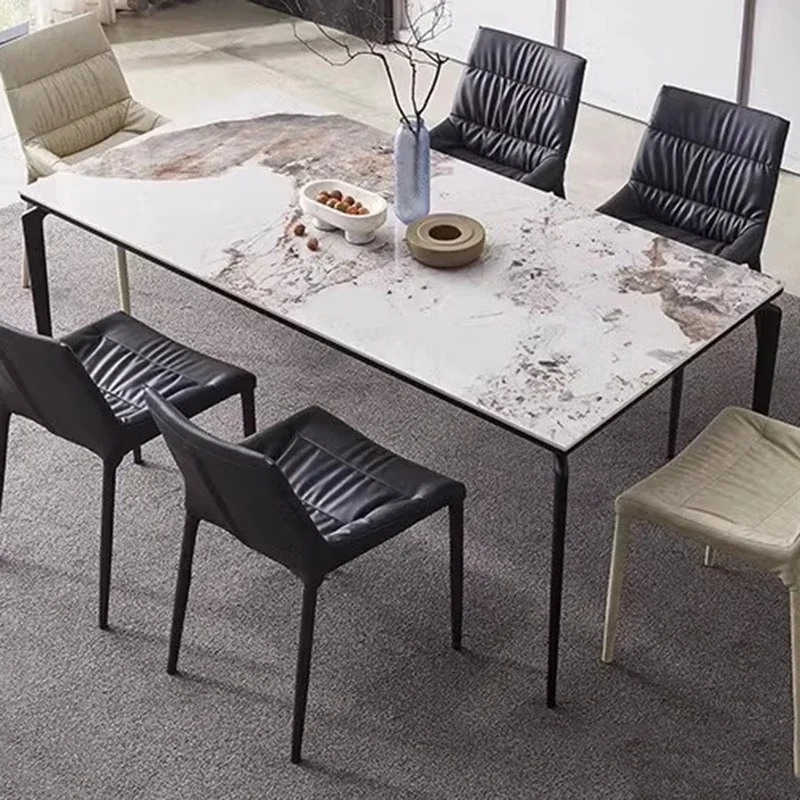 Обеденные столы с мраморным центром письменный стол для прихожей балкона